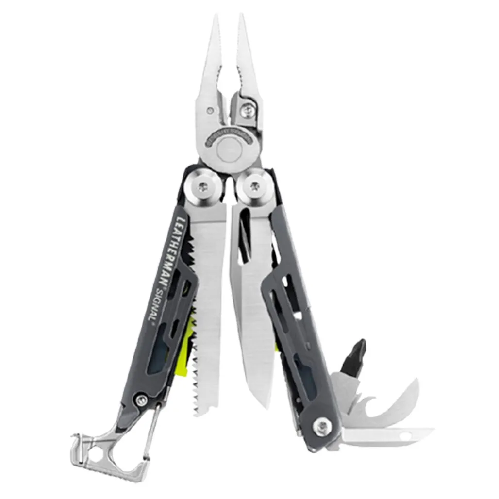 Мультитул Leatherman SIGNAL GRAY + синтетический чехол (832737)
Мультитул Leatherman SIGNAL GRAY + синтетический чехол (832737)