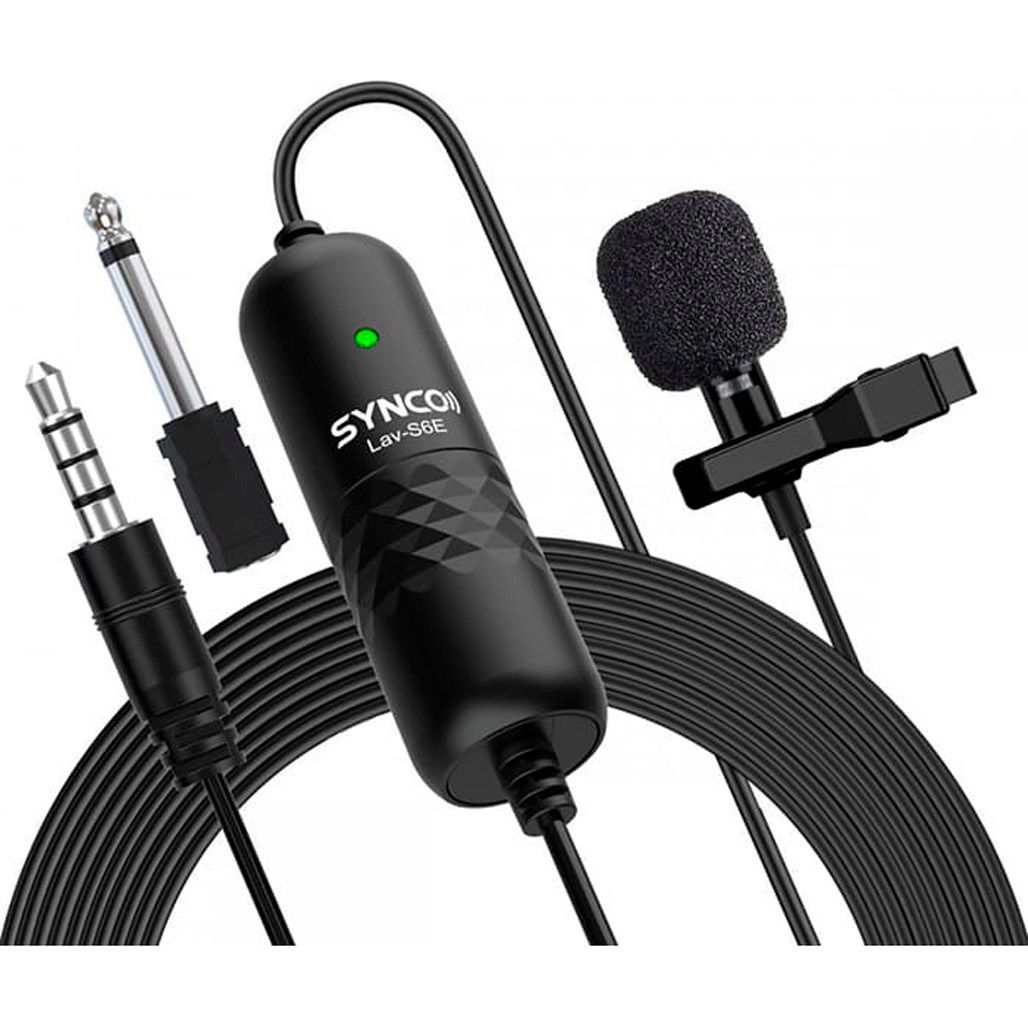Петличний мікрофон для телефону Synco Lav-S6E
Петличний мікрофон для телефону Synco Lav-S6E