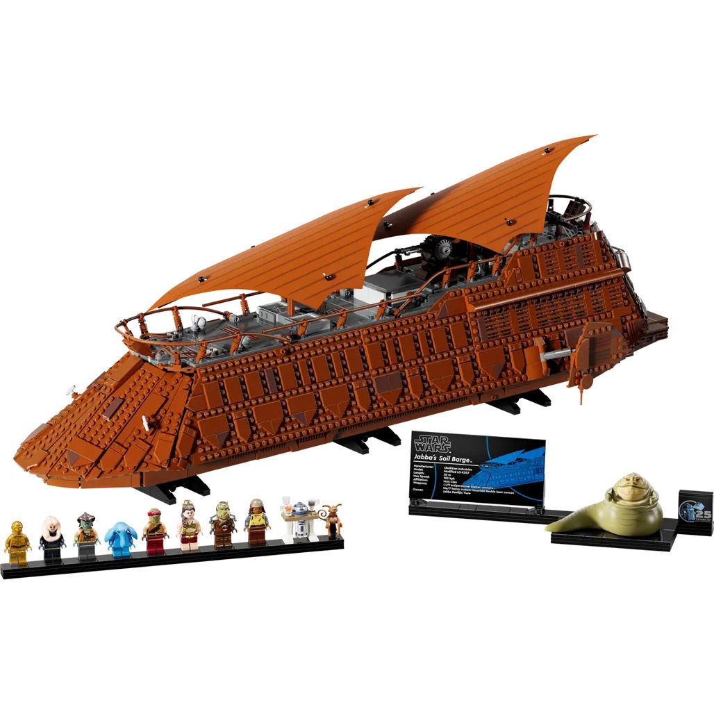 Конструктор LEGO Star Wars Парусная баржа Джаббы (75397)
Конструктор LEGO Star Wars Парусная баржа Джаббы (75397)