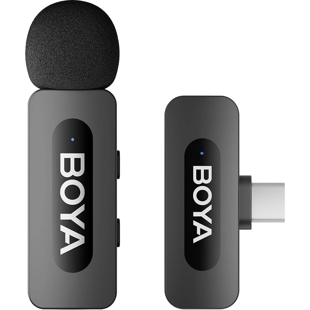 Микрофонная радиосистема Boya BY-V10 V2.0 USB-C with 1 TX + 1 RX Black
Микрофонная радиосистема Boya BY-V10 V2.0 USB-C with 1 TX + 1 RX Black