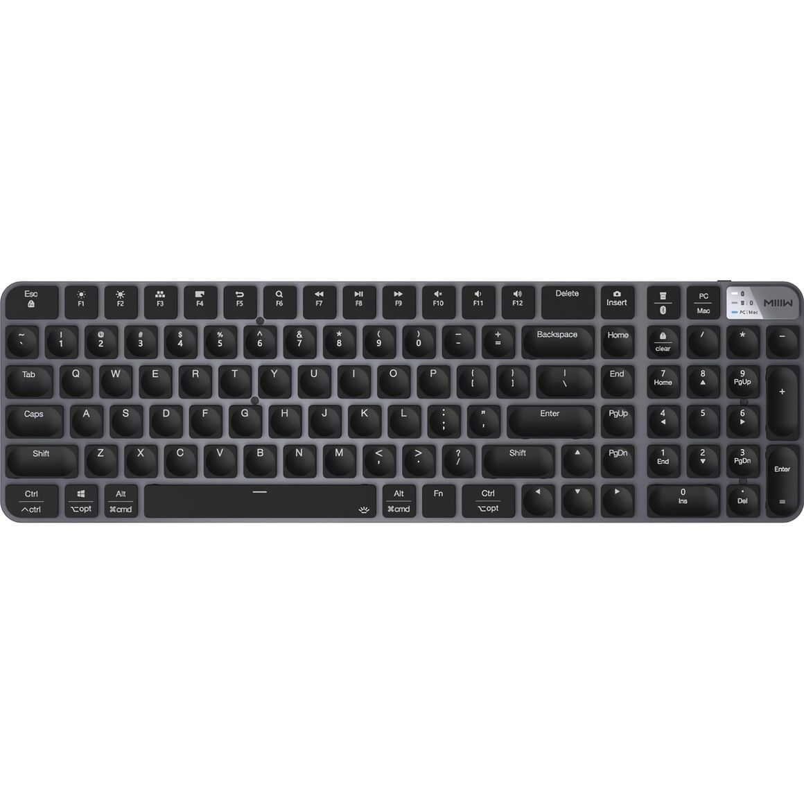 Клавиатура MiiiW K10 Ultra-Slim Pro Black (MWWMKP01)
Клавиатура MiiiW K10 Ultra-Slim Pro Black (MWWMKP01)
