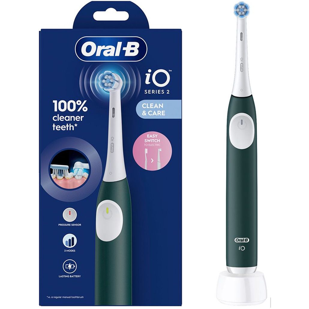 Электрическая зубная щетка Oral-B iO Series 2 iOS2.1C9.0 Forest Green
Электрическая зубная щетка Oral-B iO Series 2 iOS2.1C9.0 Forest Green