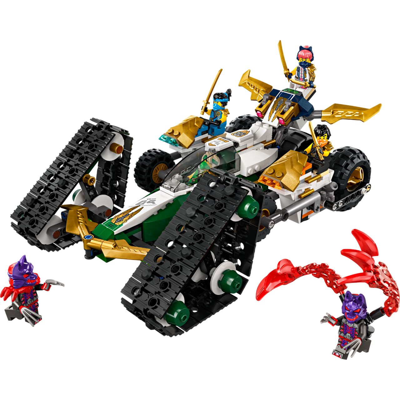 Конструктор LEGO NINJAGO Комби-автомобиль команды ниндзя (71820)
Конструктор LEGO NINJAGO Комби-автомобиль команды ниндзя (71820)