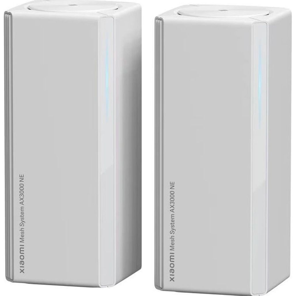 Wi-Fi Mesh система Xiaomi AX3000 NE 2шт. (DVB4458GL)
Wi-Fi Mesh система Xiaomi AX3000 NE 2шт. (DVB4458GL)