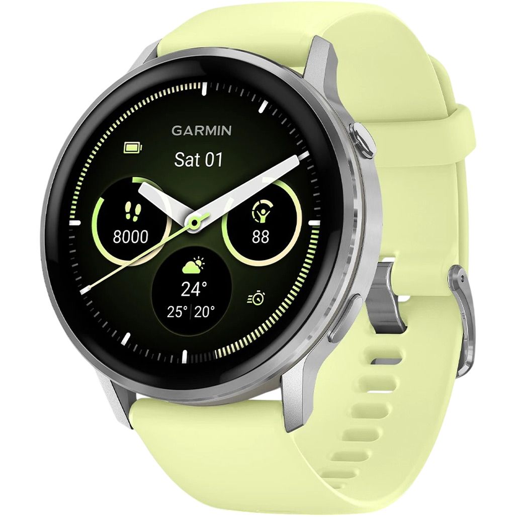 Смарт-годинник Garmin Venu 4 45mm Silver with Citron Silicone Band (010-03014-02)
Смарт-годинник Garmin Venu 4 45mm Silver with Citron Silicone Band (010-03014-02)
