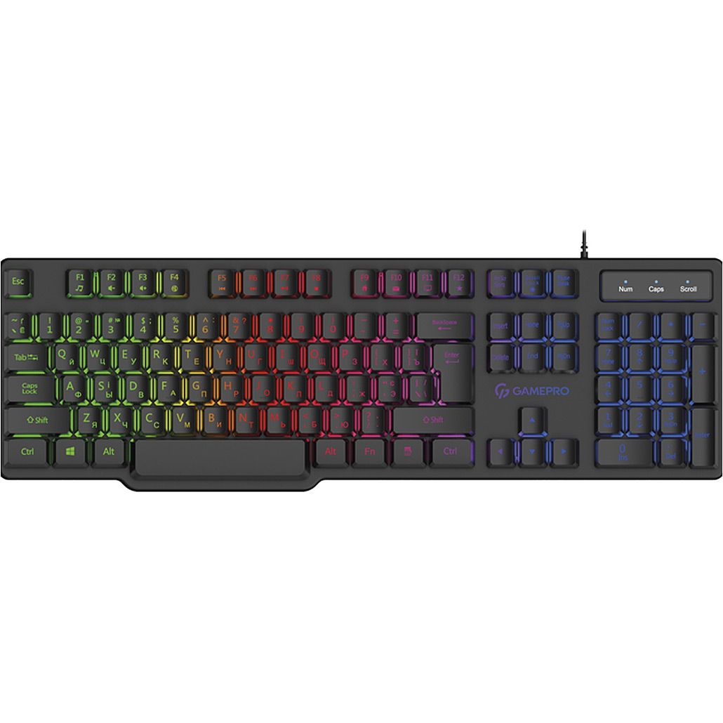 Клавиатура GamePro GK380 USB Black
Клавиатура GamePro GK380 USB Black