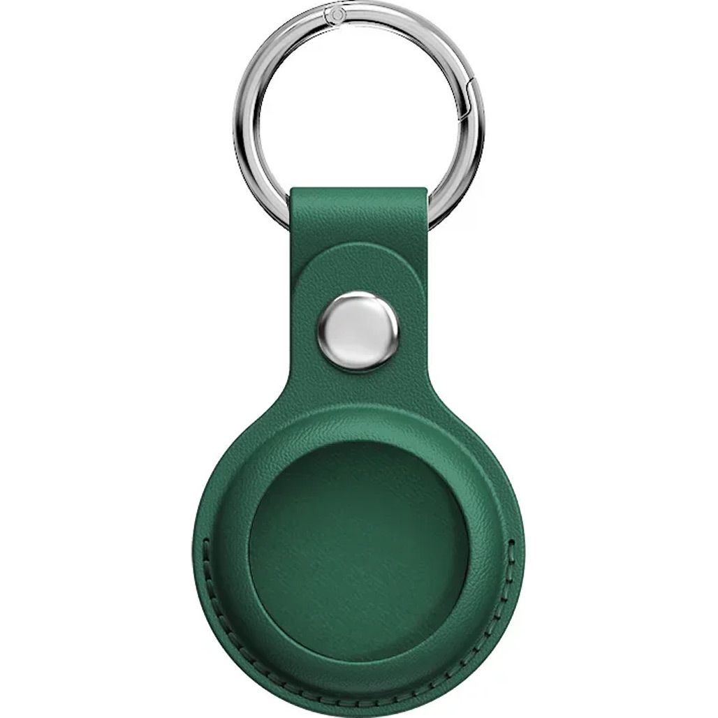 Чехол для поисковой метки Apple AirTag Leather Key Ring Green HC
Чехол для поисковой метки Apple AirTag Leather Key Ring Green HC