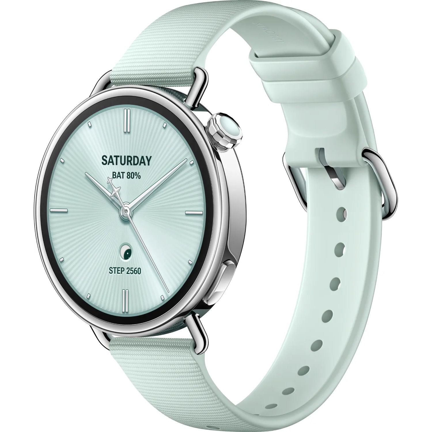 Смарт-годинник Xiaomi Watch S4 41mm Fluororubber Strap Mint Green (BHR080CGL)
Смарт-годинник Xiaomi Watch S4 41mm Fluororubber Strap Mint Green (BHR080CGL)