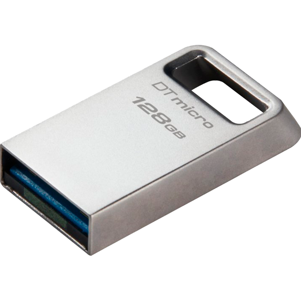 USB флеш-накопитель Kingston DataTraveler Micro 128GB USB-A 3.2 Gen 1 Metal (DTMC3G2/128GB)
USB флеш-накопитель Kingston DataTraveler Micro 128GB USB-A 3.2 Gen 1 Metal (DTMC3G2/128GB)