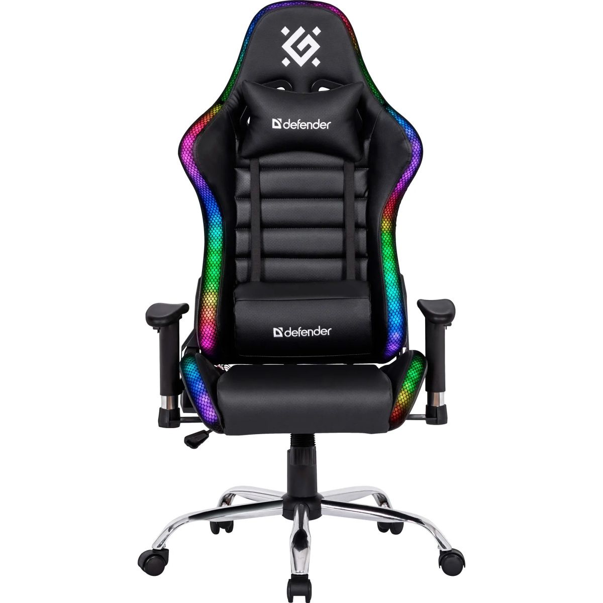 Геймерское кресло Defender Ultimate RGB Black (64355)
Геймерское кресло Defender Ultimate RGB Black (64355)