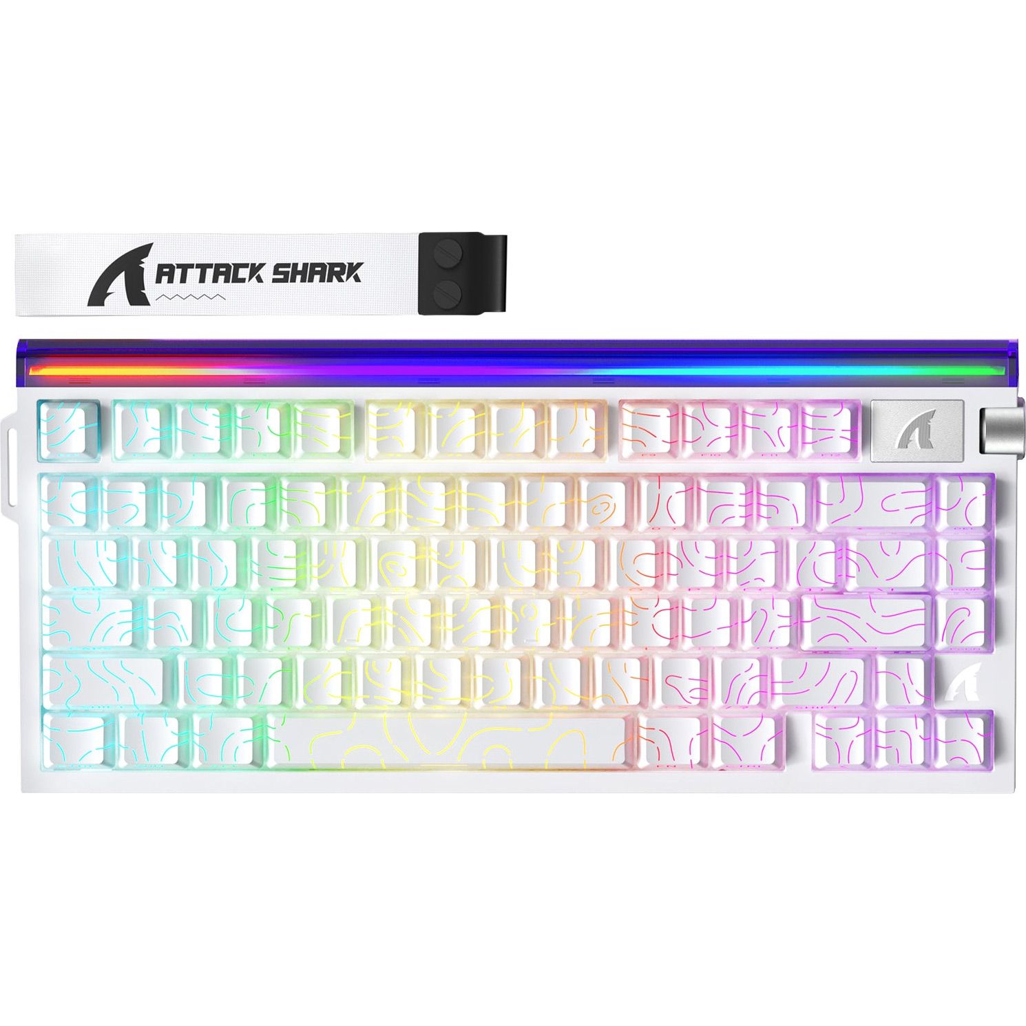 Клавиатура Attack Shark R85 RGB HE White Contours (AS-6972792472546-CWL)
Клавиатура Attack Shark R85 RGB HE White Contours (AS-6972792472546-CWL)