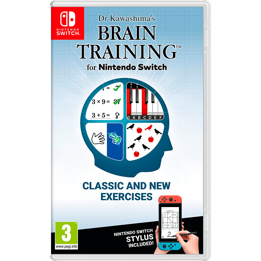 Игра Dr Kawashima’s Brain Training для Nintendo Switch (EN)
Игра Dr Kawashima’s Brain Training для Nintendo Switch (EN)