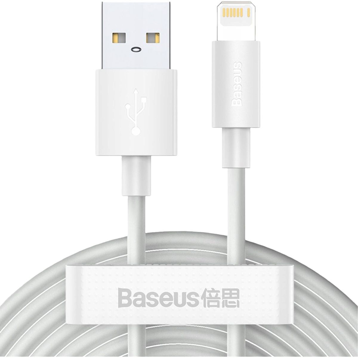 Кабель Baseus Simple Wisdom Data Cable Kit USB-A to Lightning PD 2.4A 1.5m White 2шт (TZCALZJ-02)
Кабель Baseus Simple Wisdom Data Cable Kit USB-A to Lightning PD 2.4A 1.5m White 2шт (TZCALZJ-02)