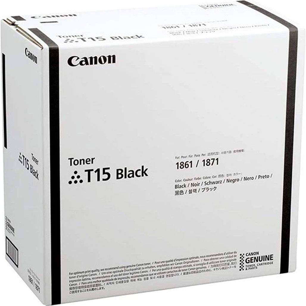 Тонер-картридж Canon T15 Black (5818C001)
Тонер-картридж Canon T15 Black (5818C001)
