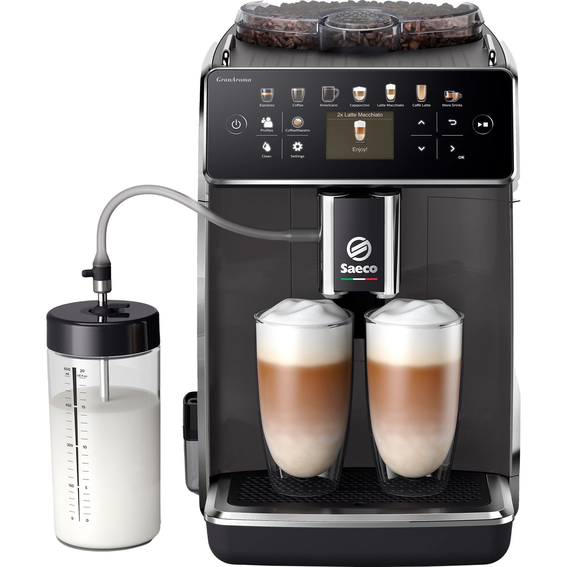 Кофемашина Saeco GranAroma SM6580/10
Кофемашина Saeco GranAroma SM6580/10