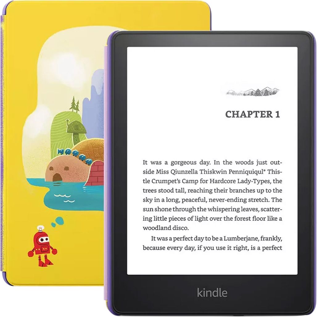 Электронная книга Amazon Kindle Paperwhite Kids 11th Gen 16GB 2021 with Robot Dreams Cover
Электронная книга Amazon Kindle Paperwhite Kids 11th Gen 16GB 2021 with Robot Dreams Cover