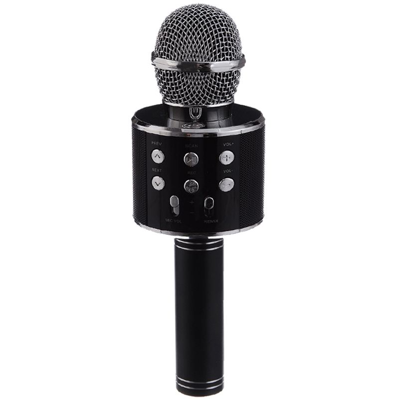 Микрофон с караоке WSTER (WS-858) Black, Черный;черный (black)
Микрофон с караоке WSTER (WS-858) Black, Черный;черный (black)