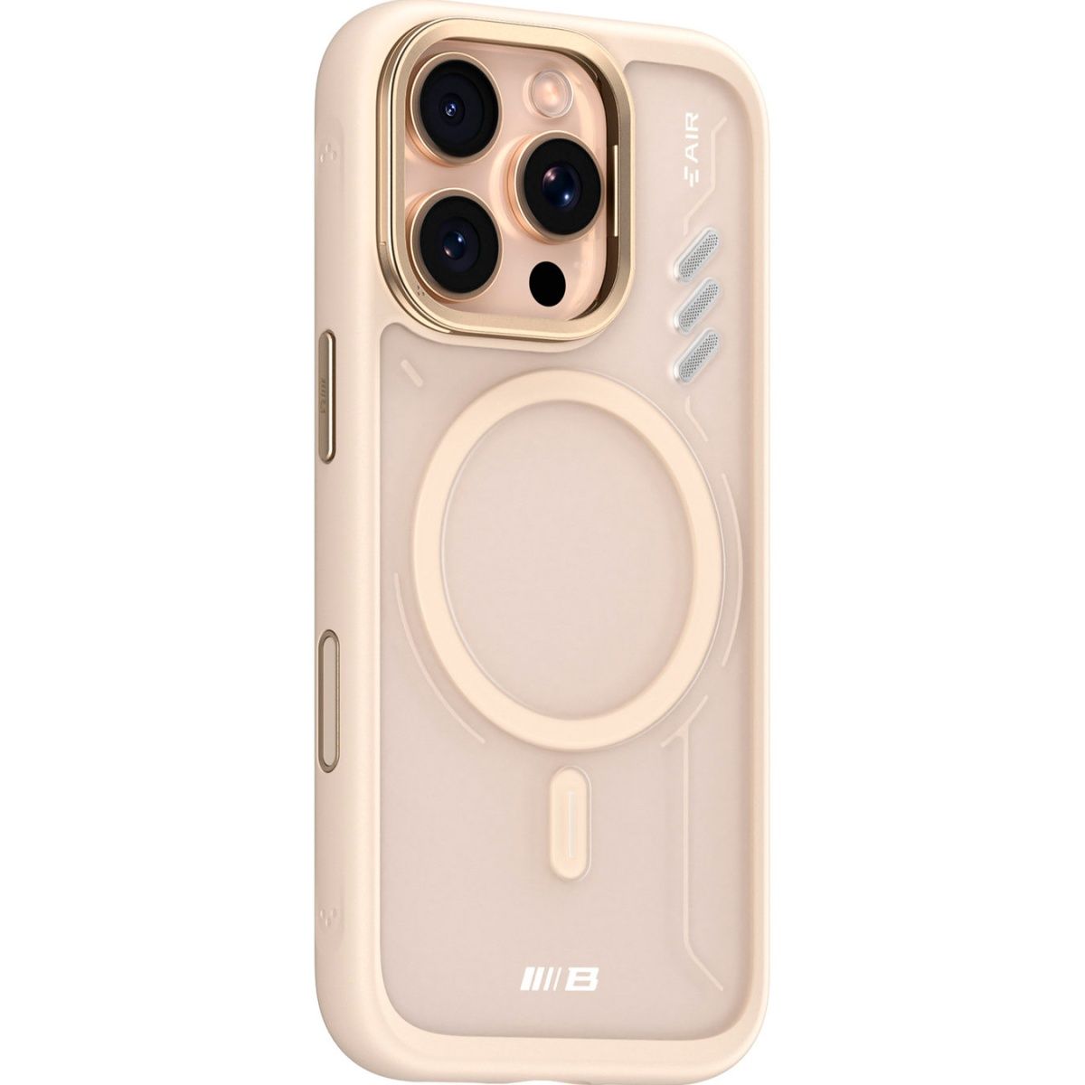 Чехол Blueo Frosted Heat Dissipation with MagSafe для Apple iPhone 16 Pro Gold
Чехол Blueo Frosted Heat Dissipation with MagSafe для Apple iPhone 16 Pro Gold