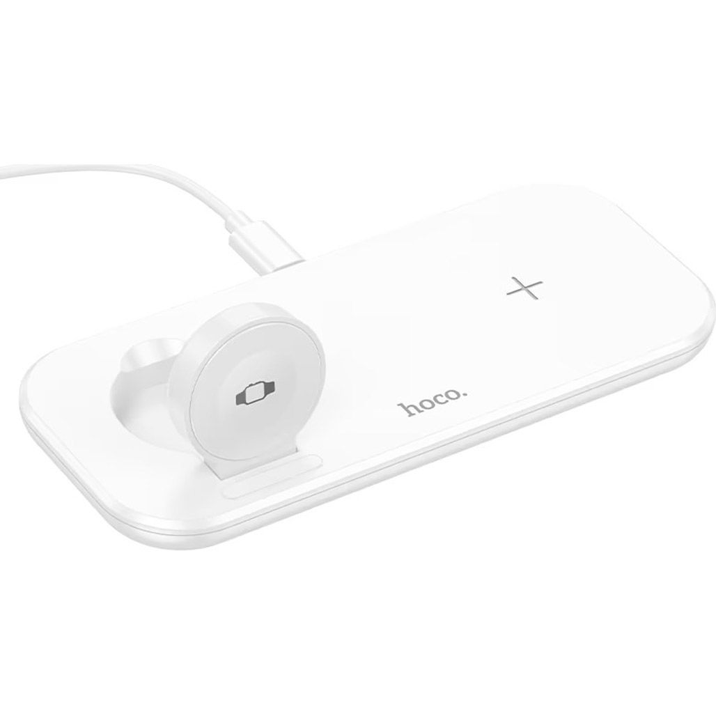 Беспроводное зарядное устройство Hoco CW65 White (672962)
Беспроводное зарядное устройство Hoco CW65 White (672962)