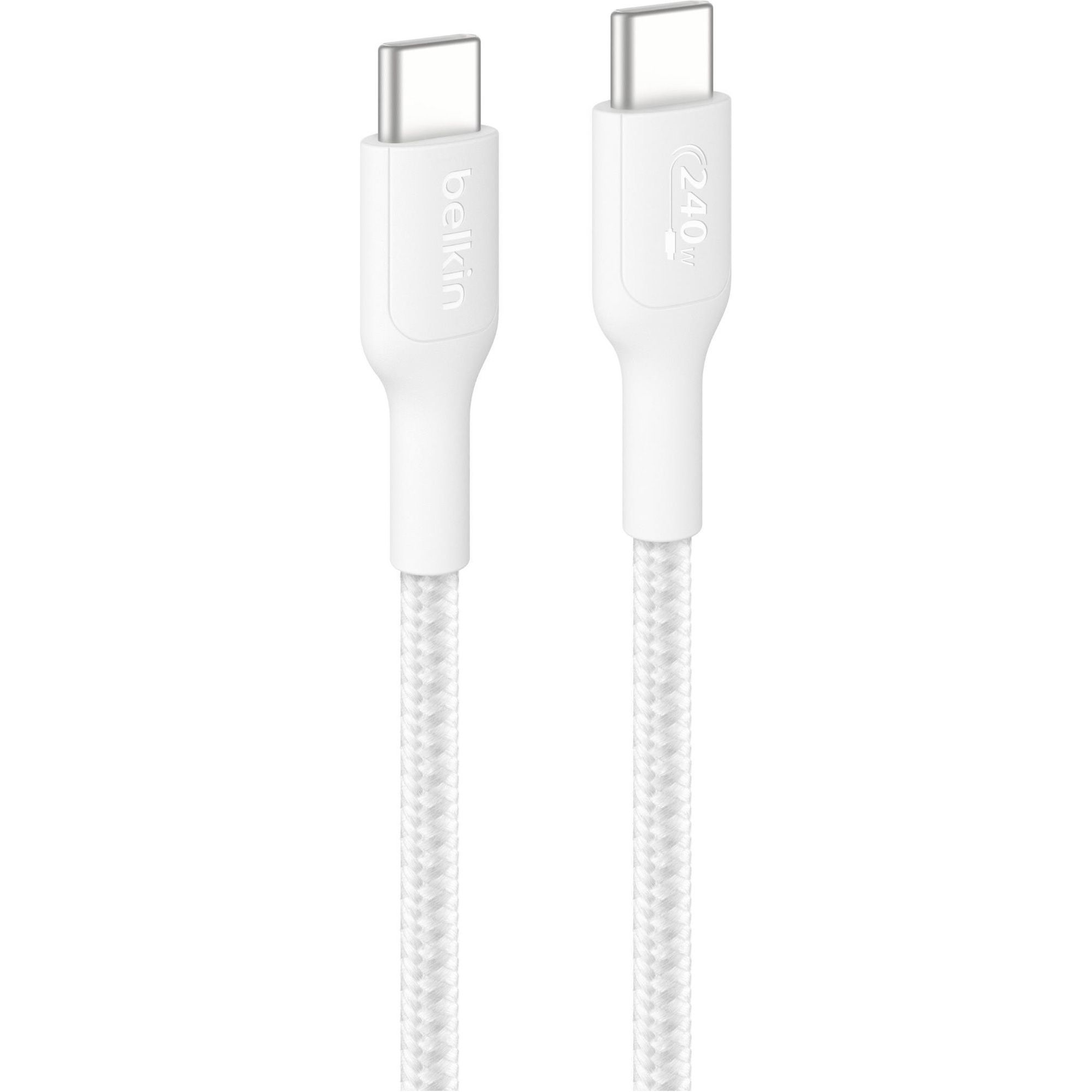 Кабель Belkin Boost Up Charge Pro Braided USB-C to USB-C 240W 2m White (CAB025HQ2MWH)
Кабель Belkin Boost Up Charge Pro Braided USB-C to USB-C 240W 2m White (CAB025HQ2MWH)
