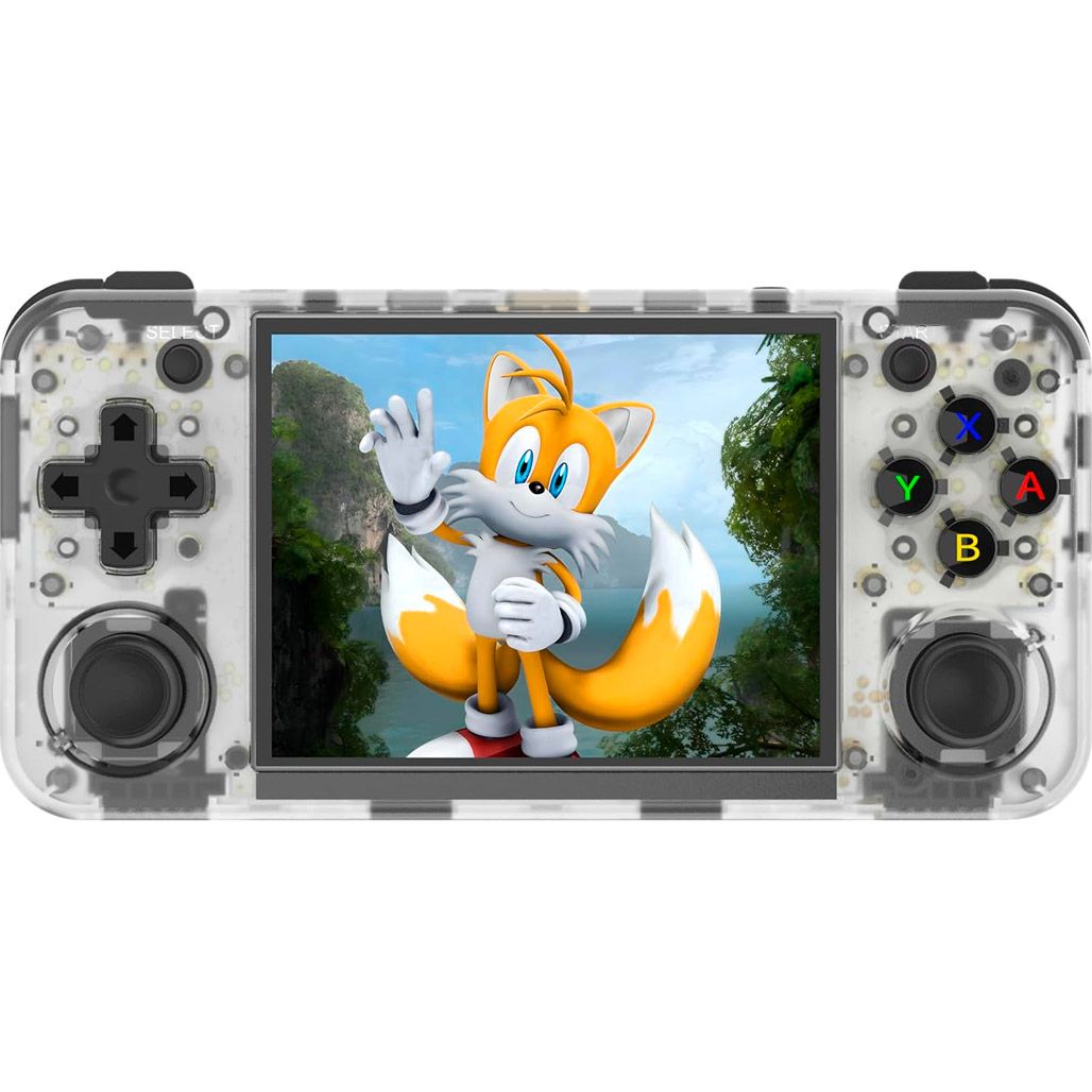 Ретро игровая приставка Anbernic RG35XX H 64GB Transparent White
Ретро игровая приставка Anbernic RG35XX H 64GB Transparent White