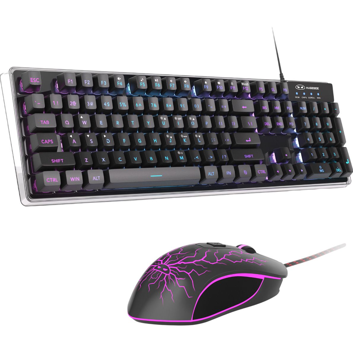 Комплект (клавиатура + мышь) MageGee K1 Combo Black (6971969723900-UA)
Комплект (клавиатура + мышь) MageGee K1 Combo Black (6971969723900-UA)