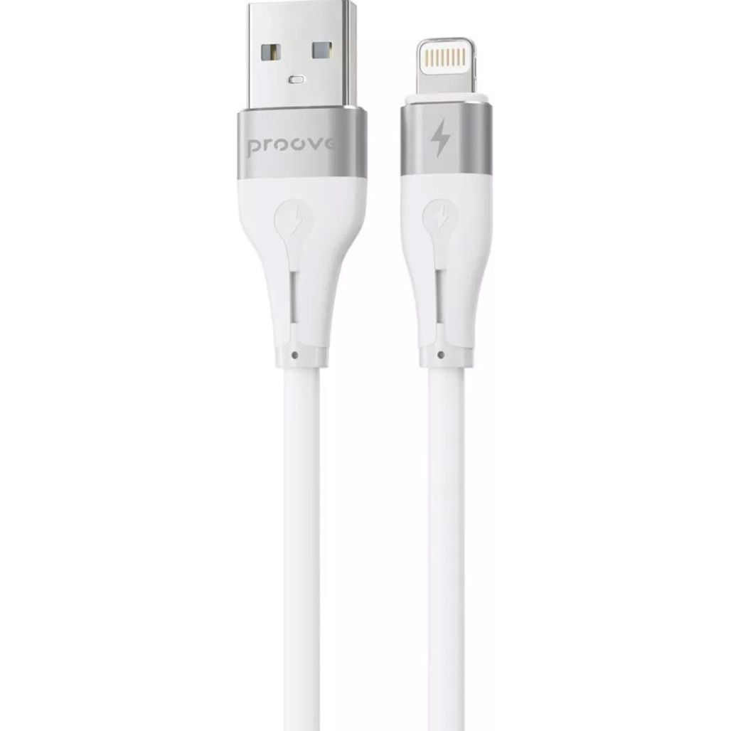 Кабель Proove Soft Silicone USB-A to Lightning 1m White (CCSO20001102)
Кабель Proove Soft Silicone USB-A to Lightning 1m White (CCSO20001102)