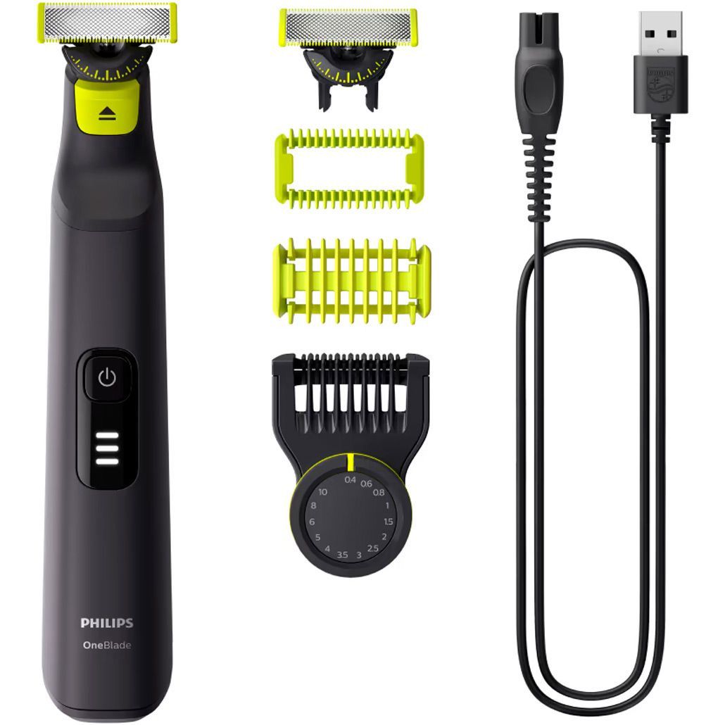 Триммер для бороды и усов Philips OneBlade Pro 360 QP6542/19
Триммер для бороды и усов Philips OneBlade Pro 360 QP6542/19