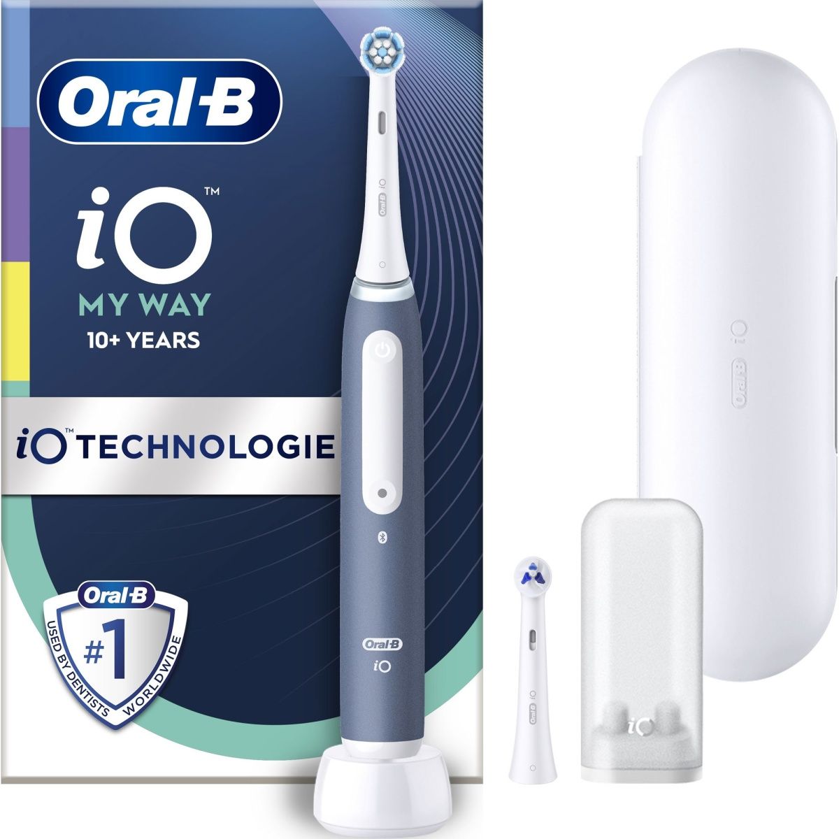 Электрическая зубная щетка Oral-B IO Series 4 Ocean Blue
Электрическая зубная щетка Oral-B IO Series 4 Ocean Blue
