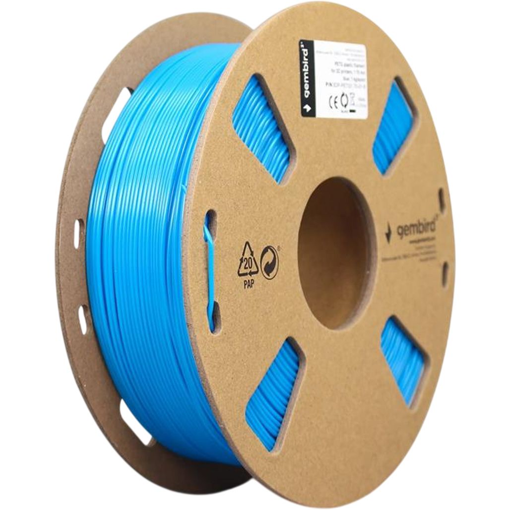 Филамент для 3D-принтеров Gembird PETG 1.75mm Blue (3DP-PETG1.75-01-B)
Филамент для 3D-принтеров Gembird PETG 1.75mm Blue (3DP-PETG1.75-01-B)