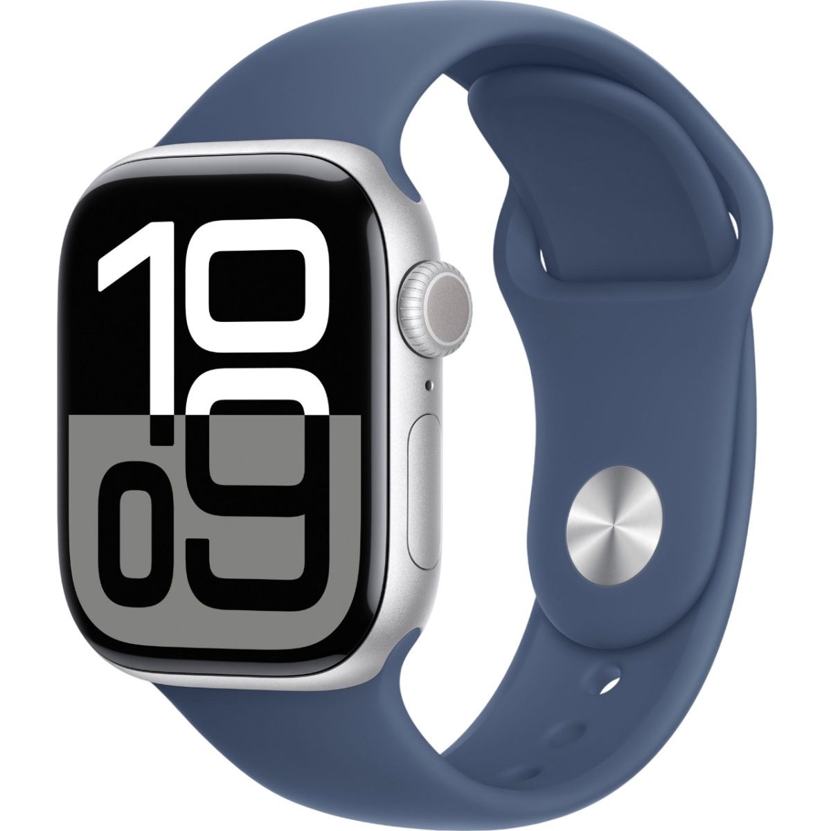 Смарт-годинник Apple Watch Series 10 GPS 42mm Silver Aluminum Case with Denim Sport Band M/L (MWWC3)
Смарт-годинник Apple Watch Series 10 GPS 42mm Silver Aluminum Case with Denim Sport Band M/L (MWWC3)