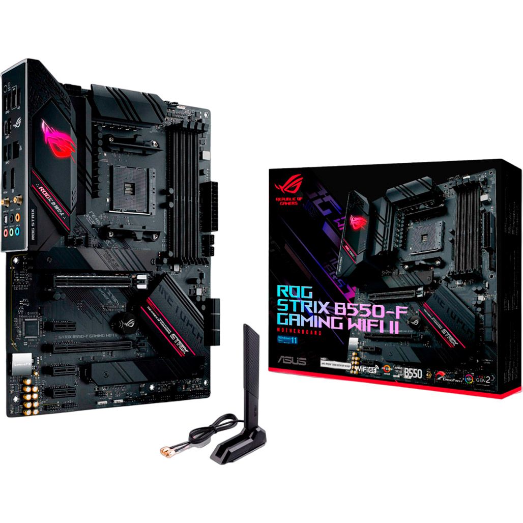 Материнская плата Asus ROG Strix B550-F Gaming WIFI II
Материнская плата Asus ROG Strix B550-F Gaming WIFI II