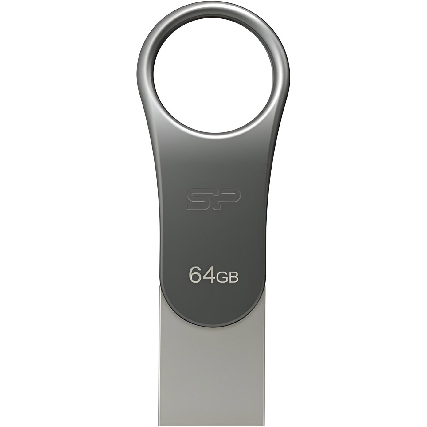 USB флеш-накопичувач Silicon Power Mobile C80 64GB USB-A 3.2 Gen 1 / USB-C Silver (SP064GBUC3C80V1S)
USB флеш-накопичувач Silicon Power Mobile C80 64GB USB-A 3.2 Gen 1 / USB-C Silver (SP064GBUC3C80V1S)