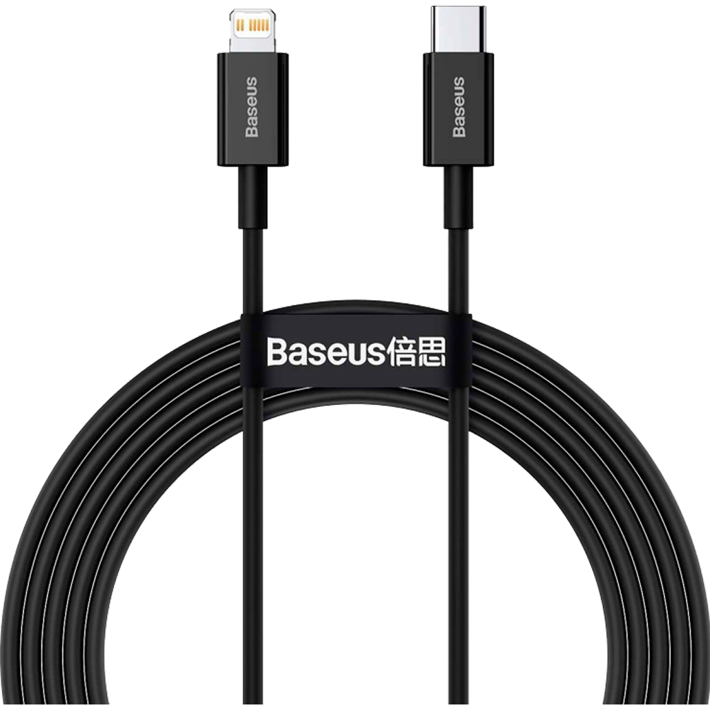 Кабель Baseus Superior Series Fast Charging USB-C to Lightning 20W 2m Black (CATLYS-C01)
Кабель Baseus Superior Series Fast Charging USB-C to Lightning 20W 2m Black (CATLYS-C01)