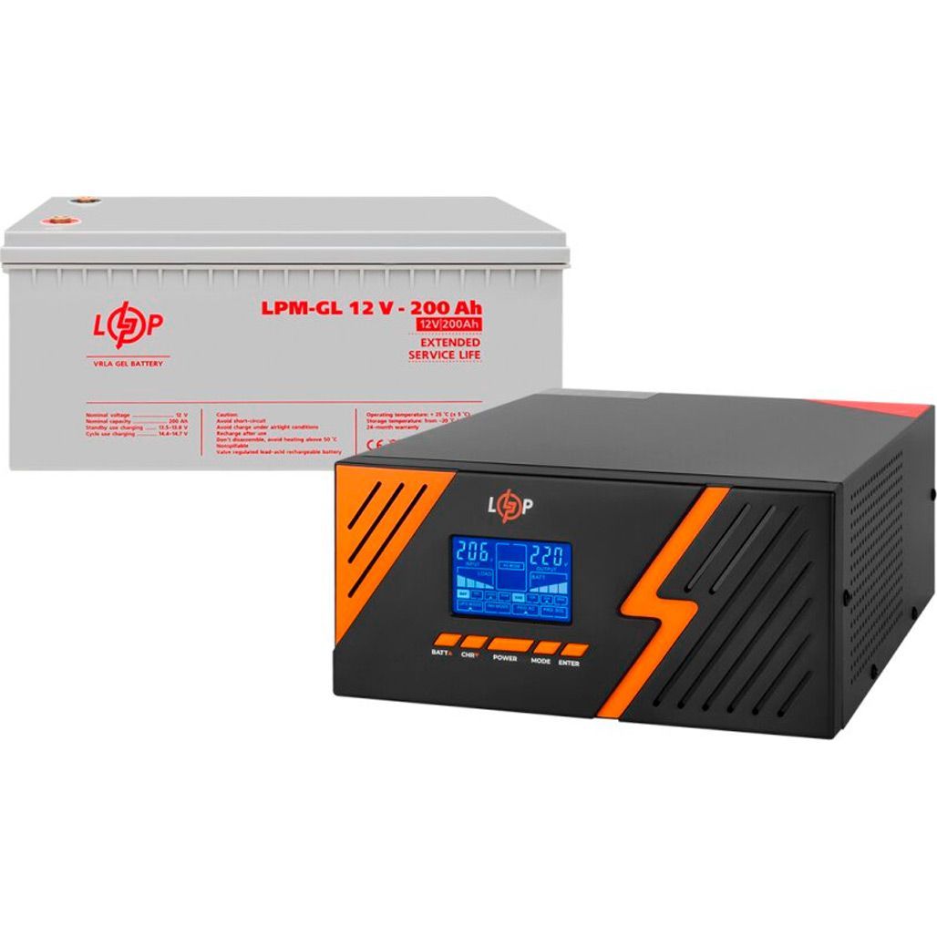 Джерело безперебійного живлення (ДБЖ) LogicPower LPM-PSW-1500VA 12V + АКБ LPM-GL 12V - 200 Ah (29695)
Джерело безперебійного живлення (ДБЖ) LogicPower LPM-PSW-1500VA 12V + АКБ LPM-GL 12V - 200 Ah (29695)