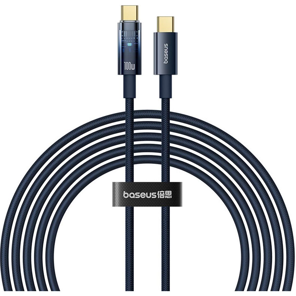 Кабель Baseus Explorer with Auto Shutdown USB-C to USB-C 100w 2m Deepsea Blue (P10319704321-01)
Кабель Baseus Explorer with Auto Shutdown USB-C to USB-C 100w 2m Deepsea Blue (P10319704321-01)