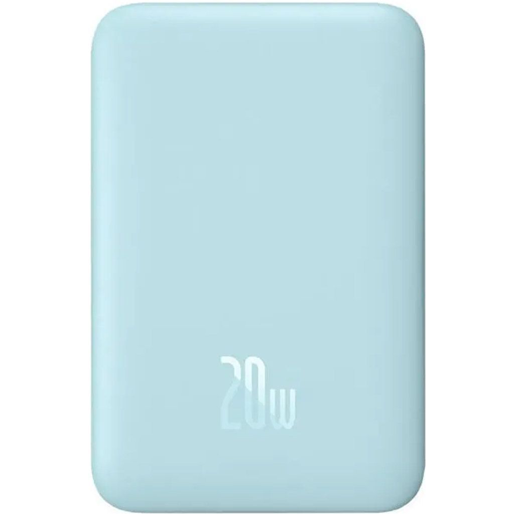 Внешний аккумулятор Baseus Magnetic Mini Wireless Fast Charge Power Bank 10000mAh 20W Blue (PPCX110103)
Внешний аккумулятор Baseus Magnetic Mini Wireless Fast Charge Power Bank 10000mAh 20W Blue (PPCX110103)