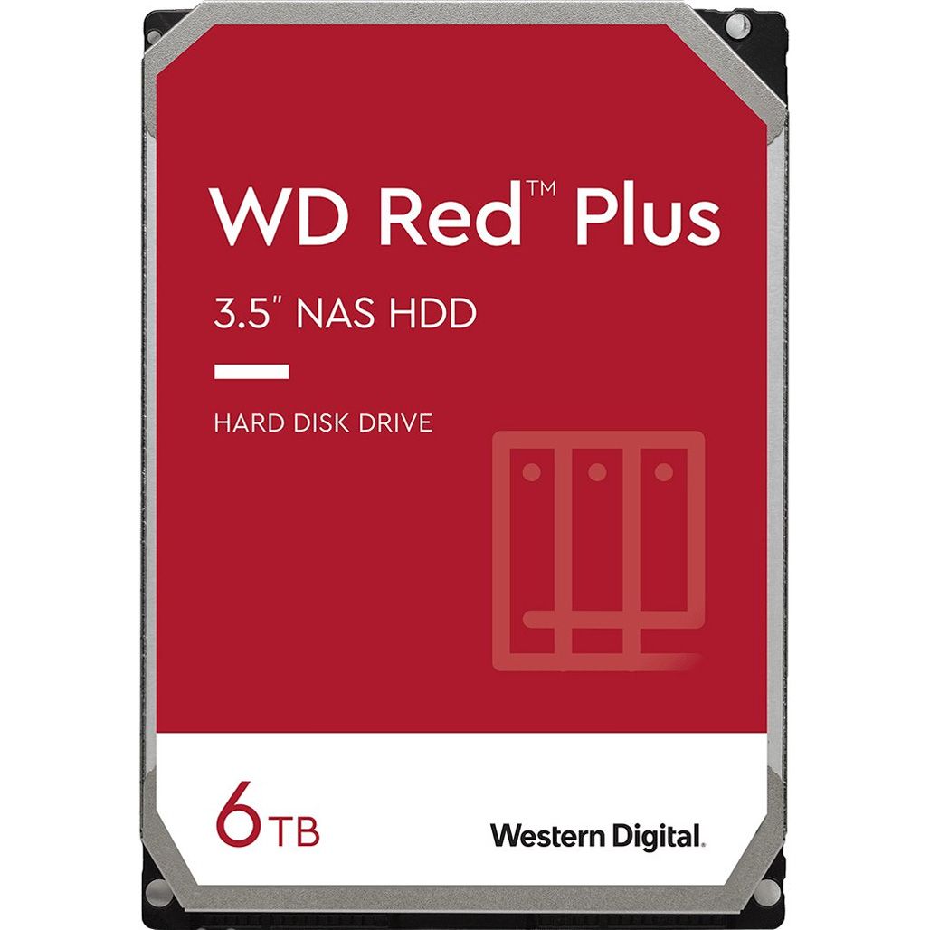 Жесткий диск 3.5` WD Red Plus NAS 6TB SATA 256MB (WD60EFPX)
Жесткий диск 3.5` WD Red Plus NAS 6TB SATA 256MB (WD60EFPX)