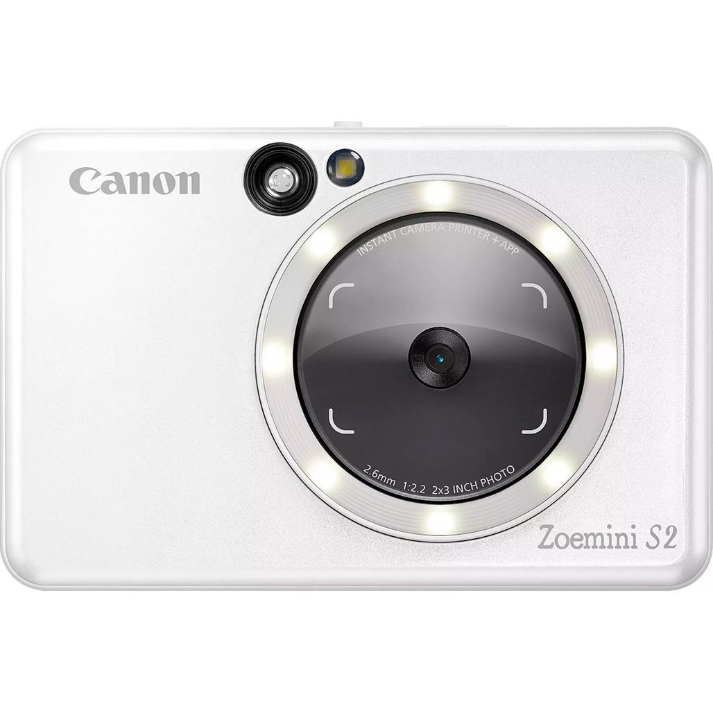 Фотокамера моментальной печати Canon Zoemini S2 ZV223 White (4519C007)
Фотокамера моментальной печати Canon Zoemini S2 ZV223 White (4519C007)