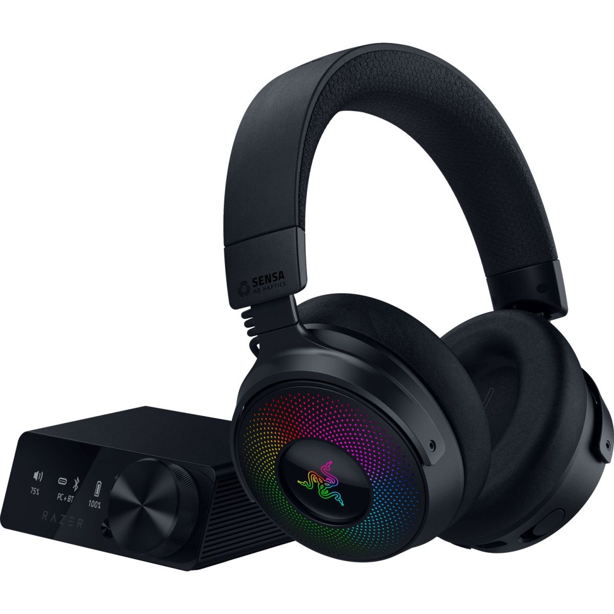 Игровые наушники Razer Kraken V4 Pro Black (RZ04-05160100-R3M1)
Игровые наушники Razer Kraken V4 Pro Black (RZ04-05160100-R3M1)
