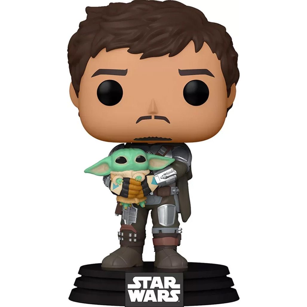 Фигурка Funko Pop! Star Wars: Мандалорец с Грогу 9.6см (54525)
Фигурка Funko Pop! Star Wars: Мандалорец с Грогу 9.6см (54525)