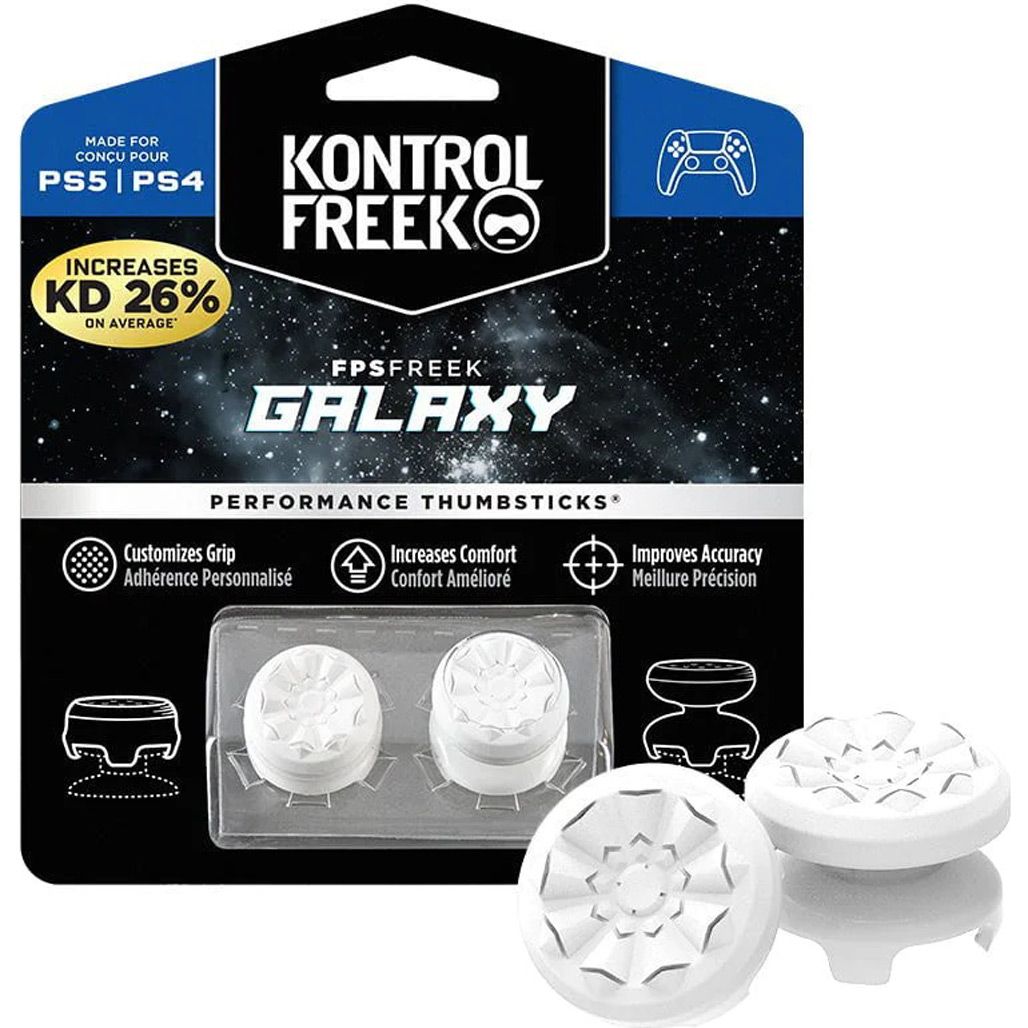 Накладки на стики KontrolFreek FPS Free Galaxy 2шт для PS4/PS5 White (B01BCNZJ54)
Накладки на стики KontrolFreek FPS Free Galaxy 2шт для PS4/PS5 White (B01BCNZJ54)
