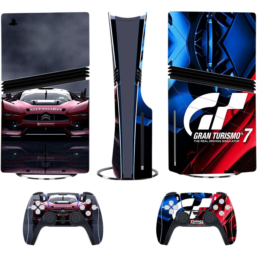 Наклейки для консоли DK Console Skin Sticker для PS5 Pro Blu-Ray (Silver)
Наклейки для консоли DK Console Skin Sticker для PS5 Pro Blu-Ray (Silver)