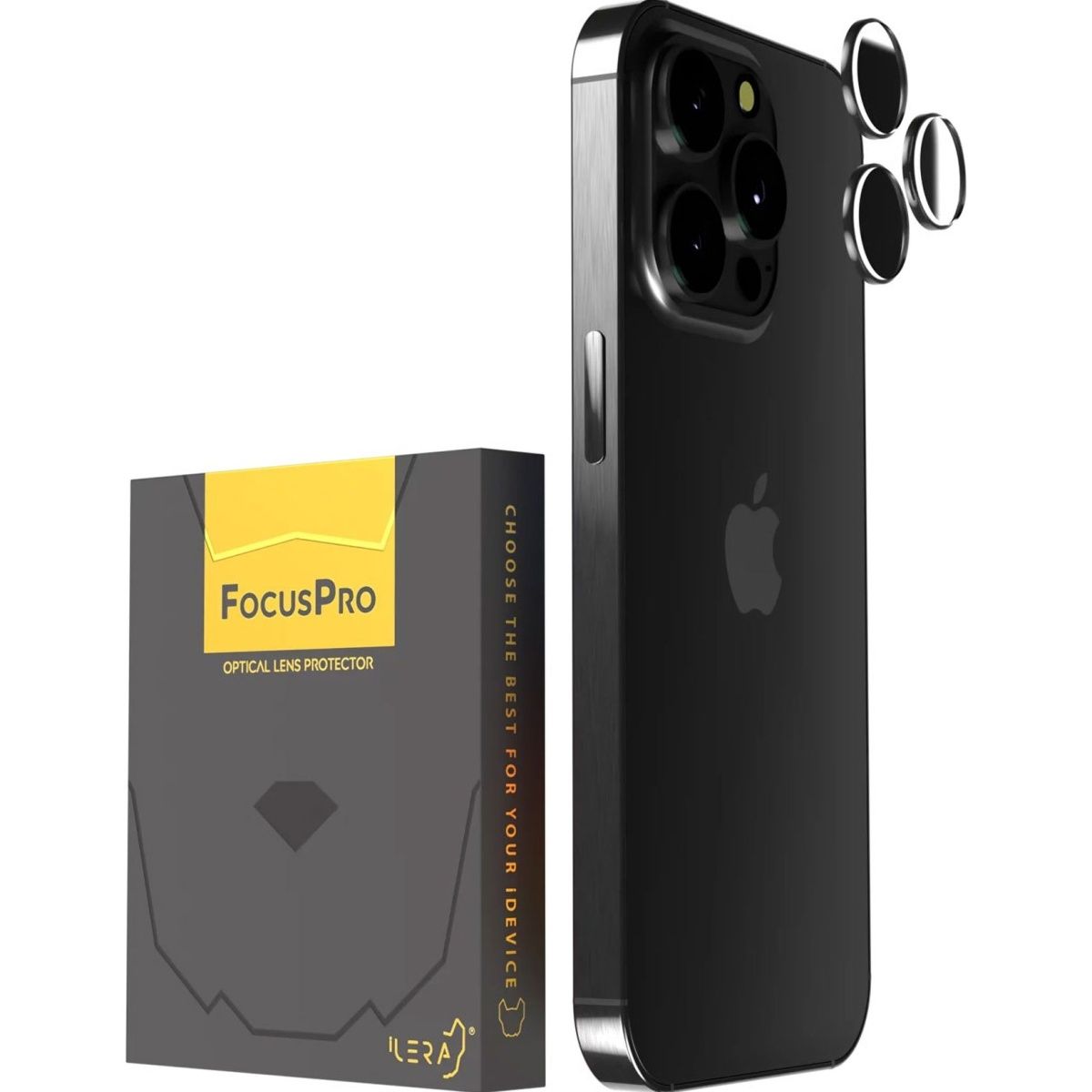Защитное стекло на камеру iLera FocusPro Lens для Apple iPhone 16 Pro/16 Pro Max Black Titanium (iLFPBl16PR)
Защитное стекло на камеру iLera FocusPro Lens для Apple iPhone 16 Pro/16 Pro Max Black Titanium (iLFPBl16PR)
