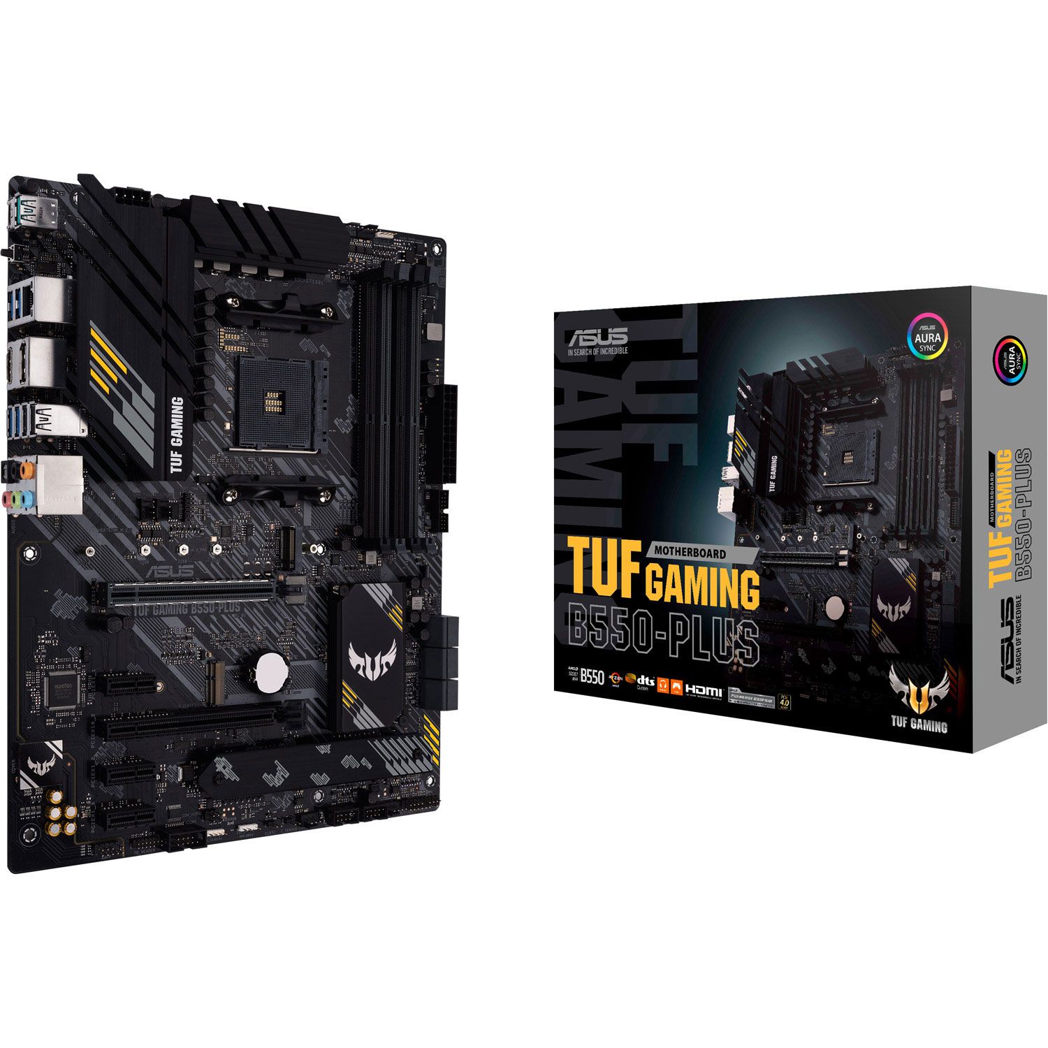 Материнская плата Asus TUF Gaming B550-Plus (90MB14G0-M0EAY0) EU
Материнская плата Asus TUF Gaming B550-Plus (90MB14G0-M0EAY0) EU