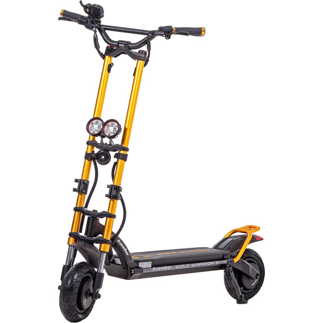 Электросамокат Kaabo Wolf Warrior X Pro+ Gold
Электросамокат Kaabo Wolf Warrior X Pro+ Gold