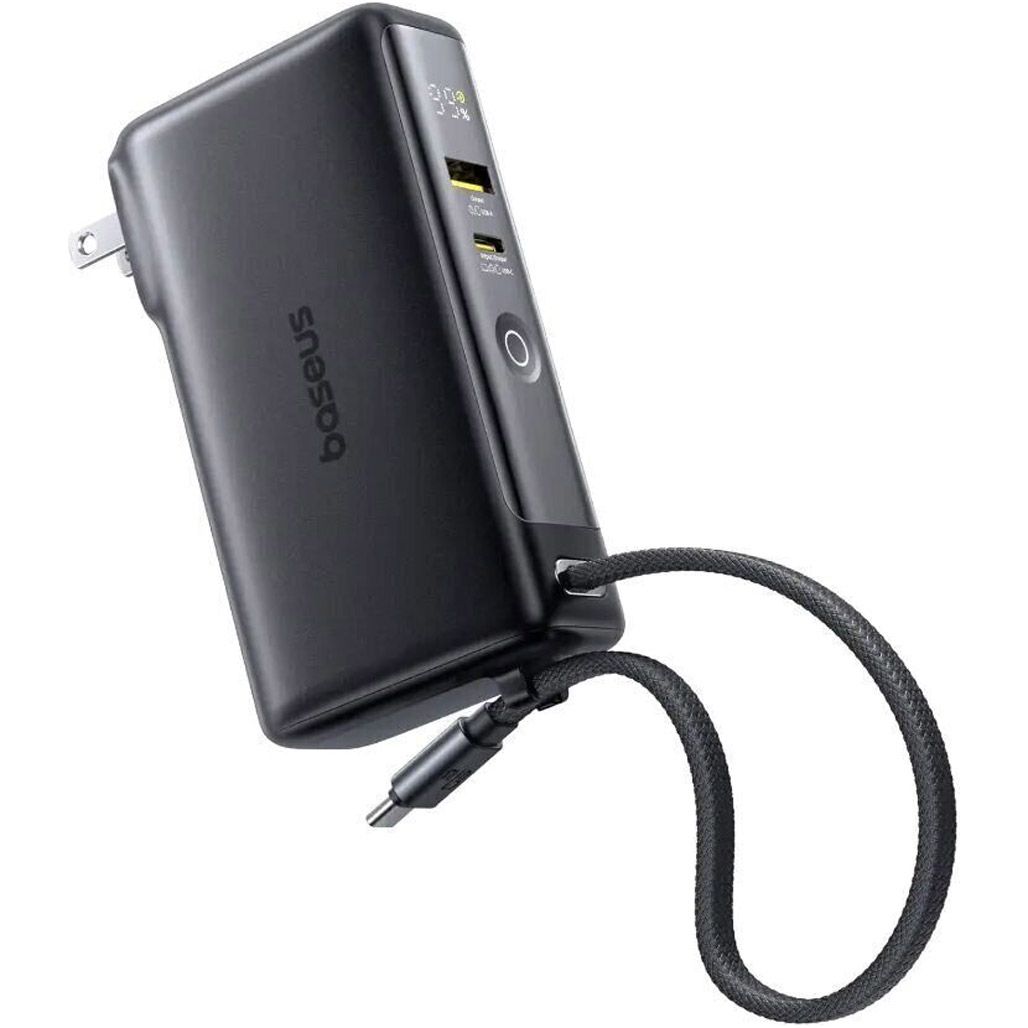 Внешний аккумулятор Baseus Nomos NT11 Omni Charge 10000mAh 67W Black (P10078807123-00)
Внешний аккумулятор Baseus Nomos NT11 Omni Charge 10000mAh 67W Black (P10078807123-00)