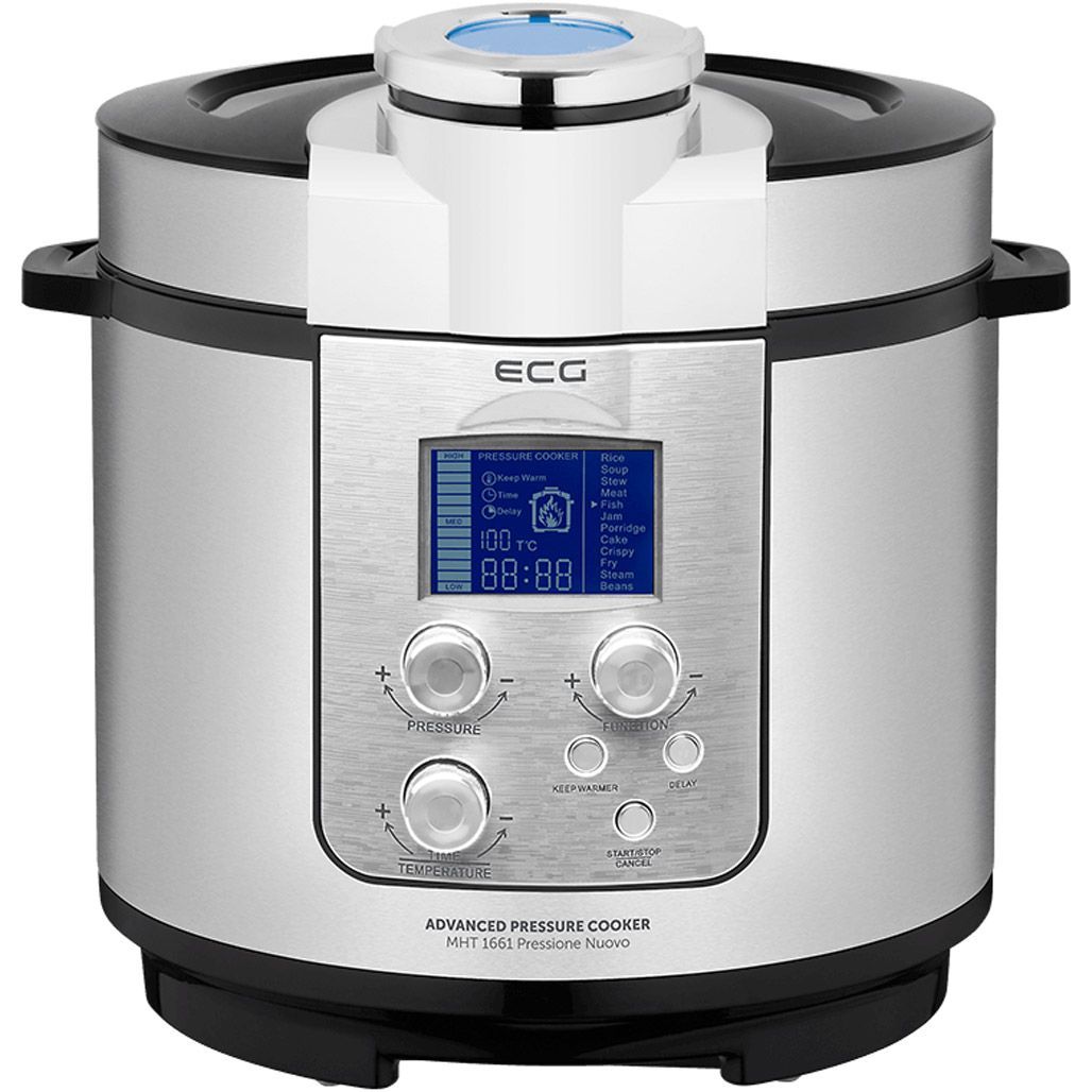 Мультиварка-скороварка ECG MHT 1661 Pressione Nuovo
Мультиварка-скороварка ECG MHT 1661 Pressione Nuovo