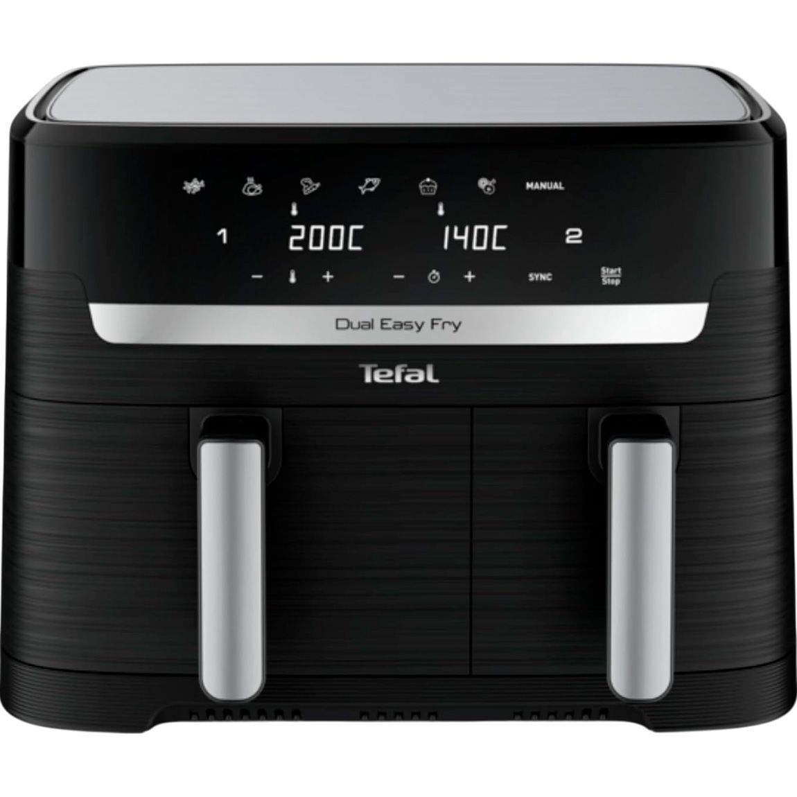 Мультипечь Tefal Dual Easy Fry EY9018
Мультипечь Tefal Dual Easy Fry EY9018