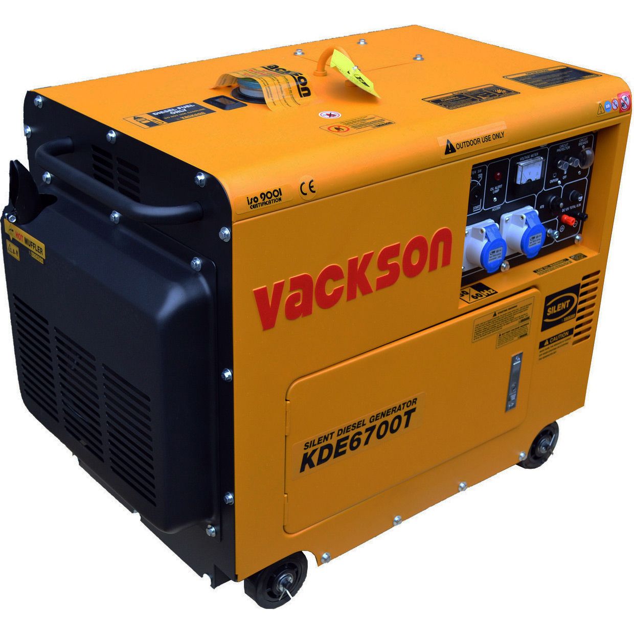 Генератор дизельный Vackson KDE6700T
Генератор дизельный Vackson KDE6700T